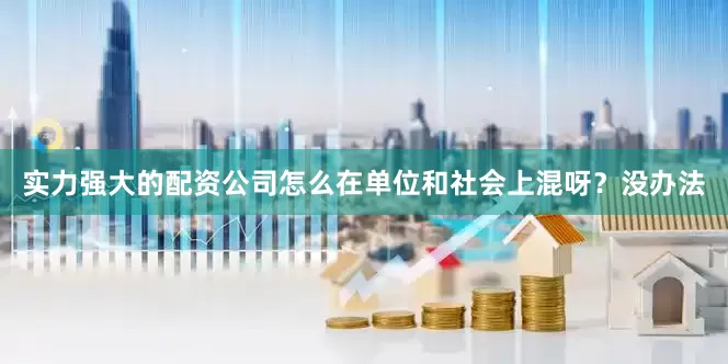 实力强大的配资公司怎么在单位和社会上混呀？没办法